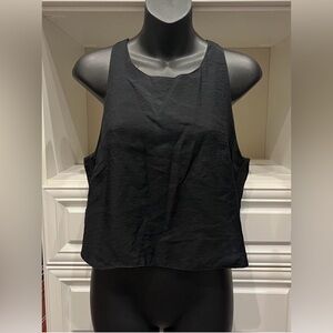 Silence + Noise Black tank top